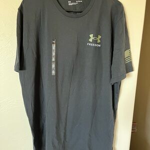Under Armour Men's Black Freedom T-Shirt